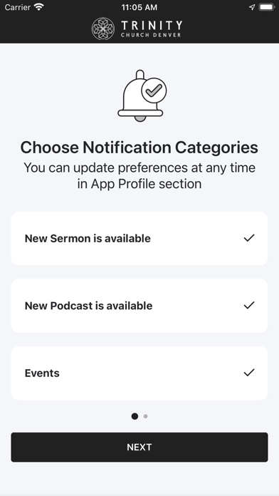 Trinity Church Denver Screenshot