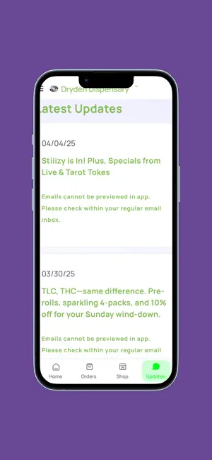 Dryden Dispensary screenshot 3