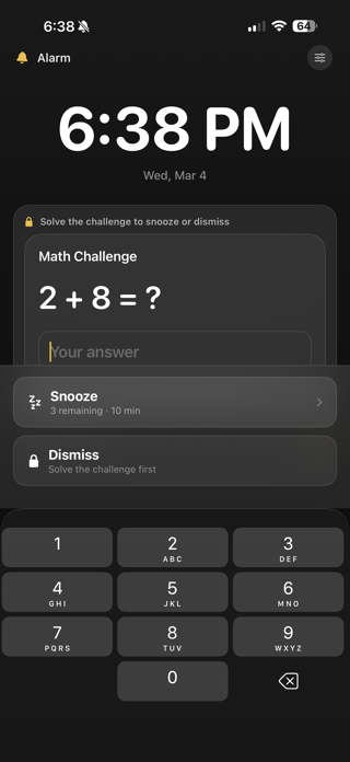 Solve To Snooze Screenshot 8 of 10