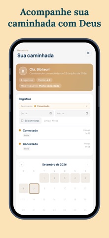 Bíblia e Devocional Diário iPhone screenshot 8