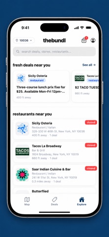 Bundl: Grocery & Restaurant Screenshot 3 of 3