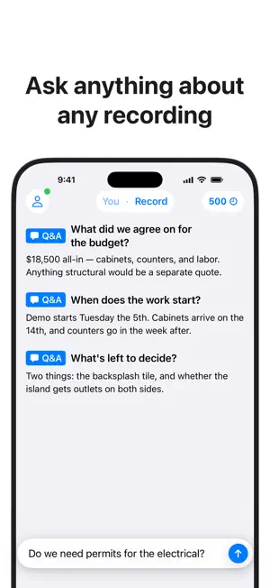Blocc: AI Note Taker screenshot 4