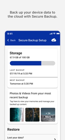 UScellular Protect iPhone screenshot