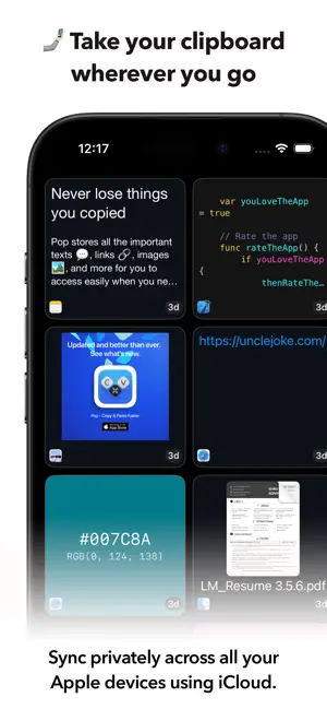 Pop - Paste, Organize, Perform screenshot 2