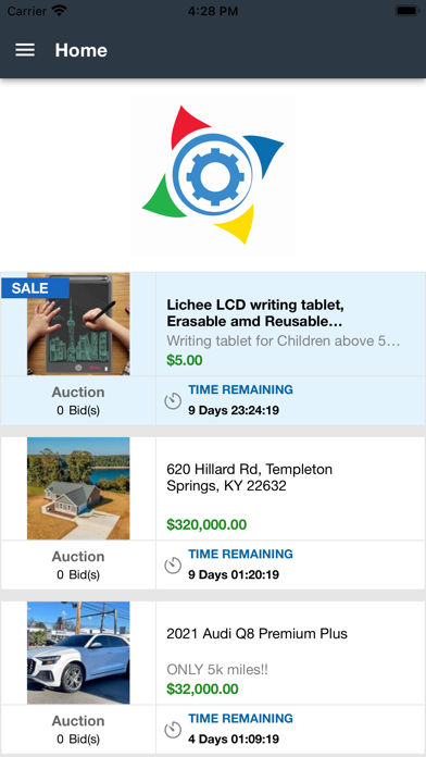 AuctionWorx Mobile Screenshot