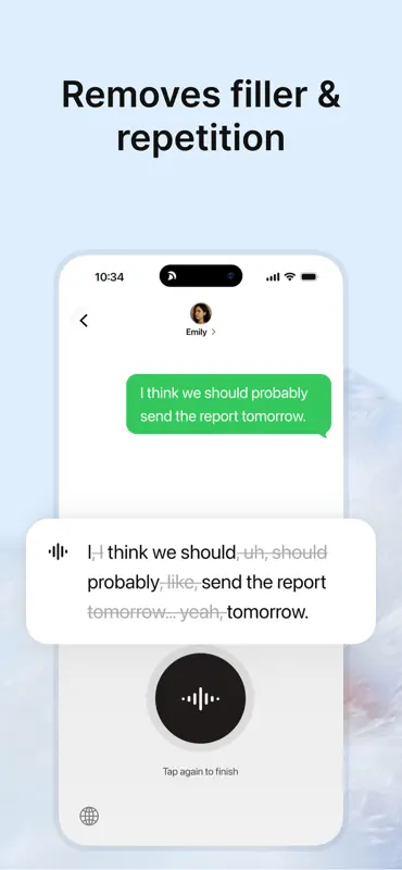 Typeless: AI Voice Keyboard screenshot 3 of 8