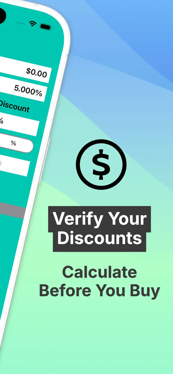Screenshot #2 pour Discount Calculator Saver Calc
