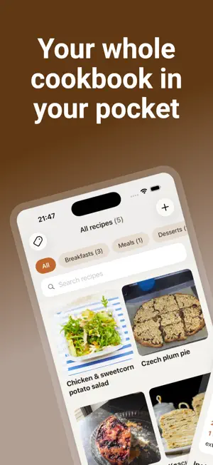 Makitra: Recipe book screenshot 1