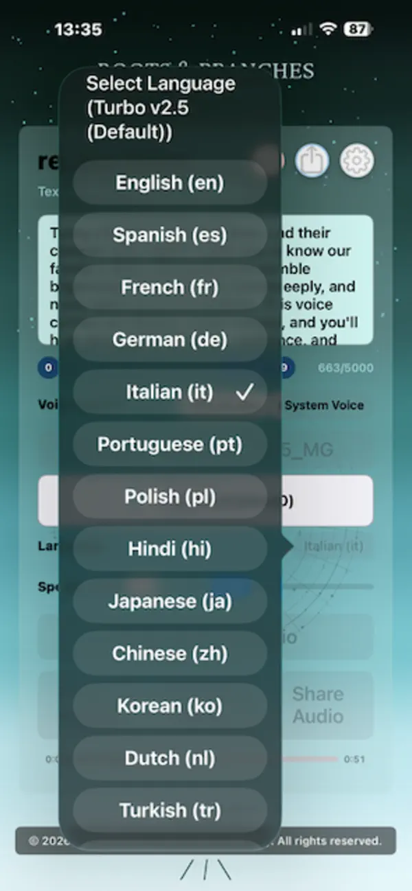 Screenshot #3 pour reLive Voice