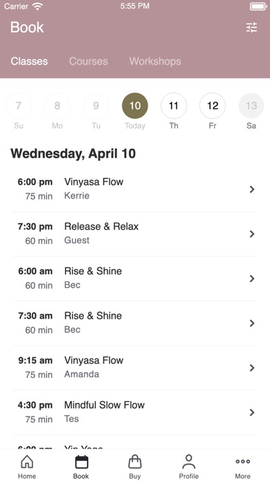 SoHo Yoga BNE Screenshot