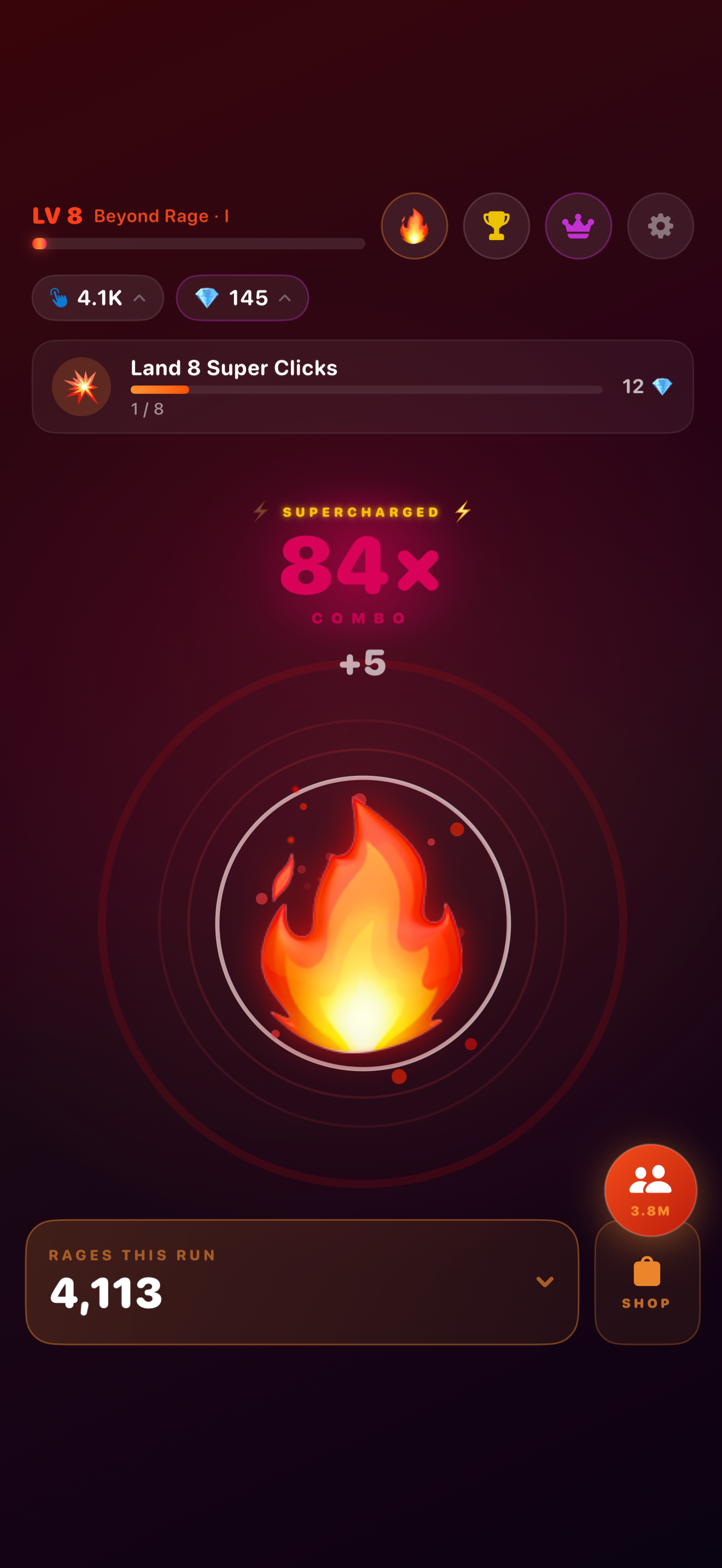 Grr - Rage Clicker screenshot 3