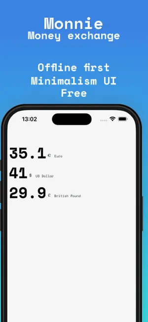 Currency Converter - Monnie screenshot 1
