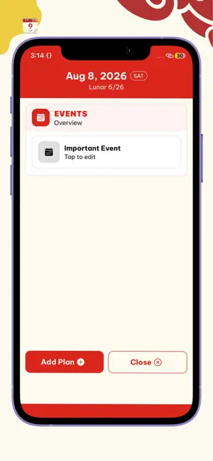 Big Number Calendar screenshot 3