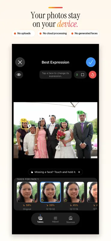 Best Expression: Group Photos screenshot 6 of 7