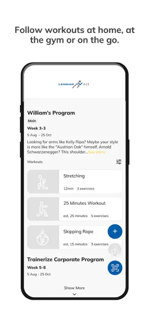 LennarFit screenshot 3