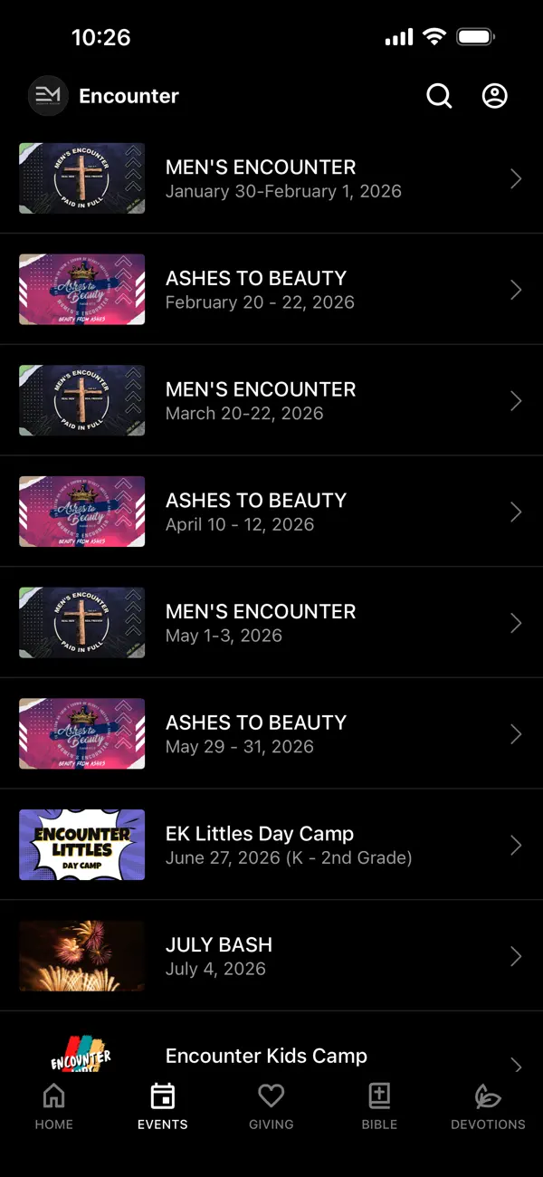 Screenshot #2 pour Encounter Ministry