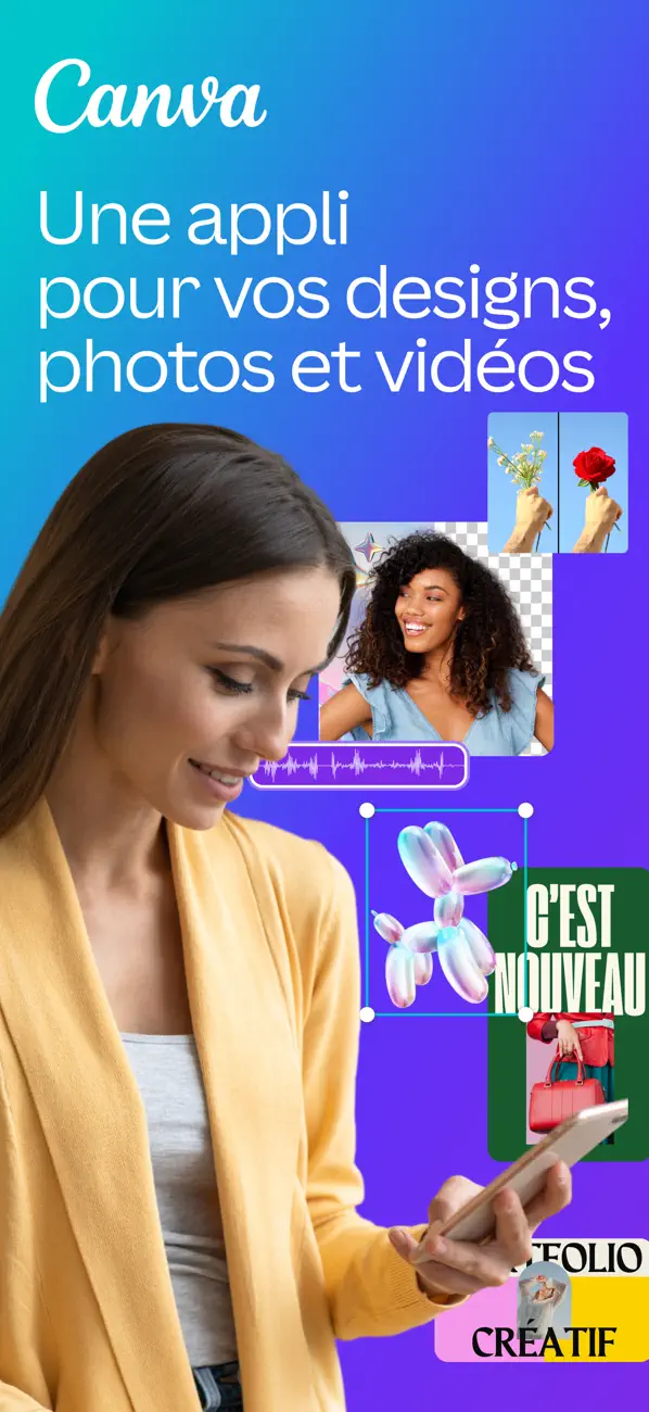 Screenshot #1 pour Canva: Montage Photo Vidéo IA
