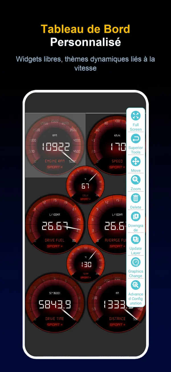 Screenshot #1 pour GeekOBD-Lecteur OBD2 Auto
