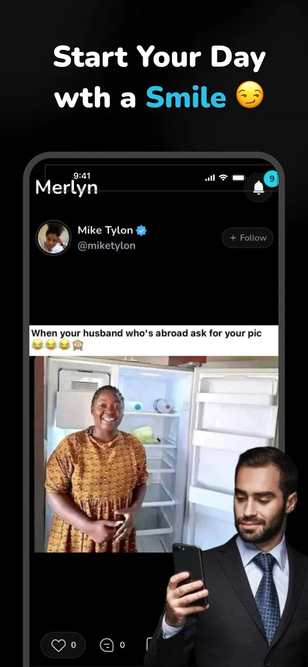 Screenshot #2 pour Merlyn Meme App