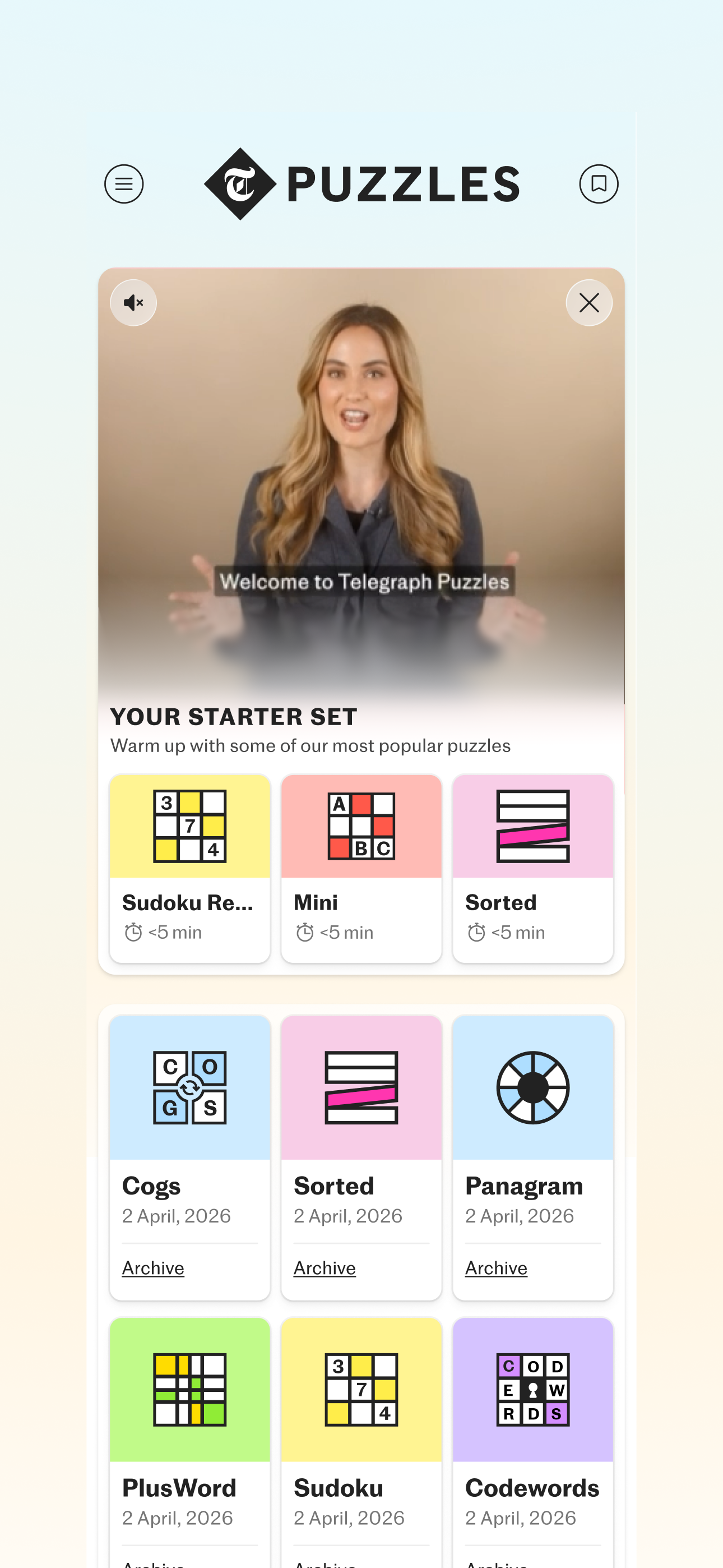 Telegraph Puzzles: Word Games