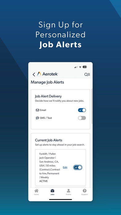 Aerotek Jobs & Community Screenshot