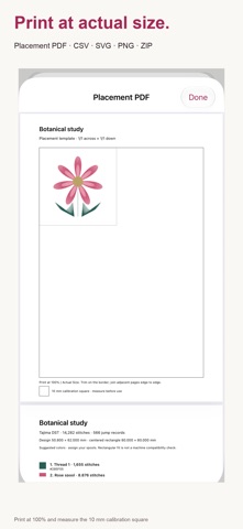Twillume Stitch Proof screenshot 5