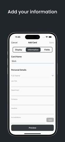 Linkedme: Smart Business Card screenshot