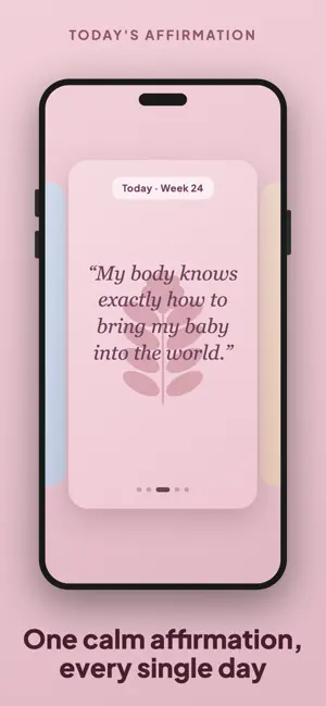 Mind & Bump Positive Pregnancy screenshot 1