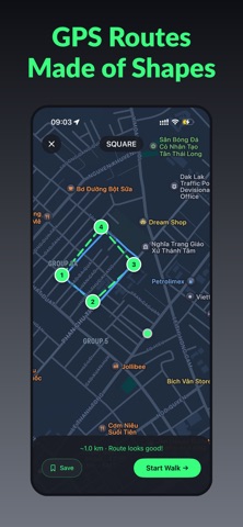 Shape Walk - GPS Art Screenshot 1 of 4