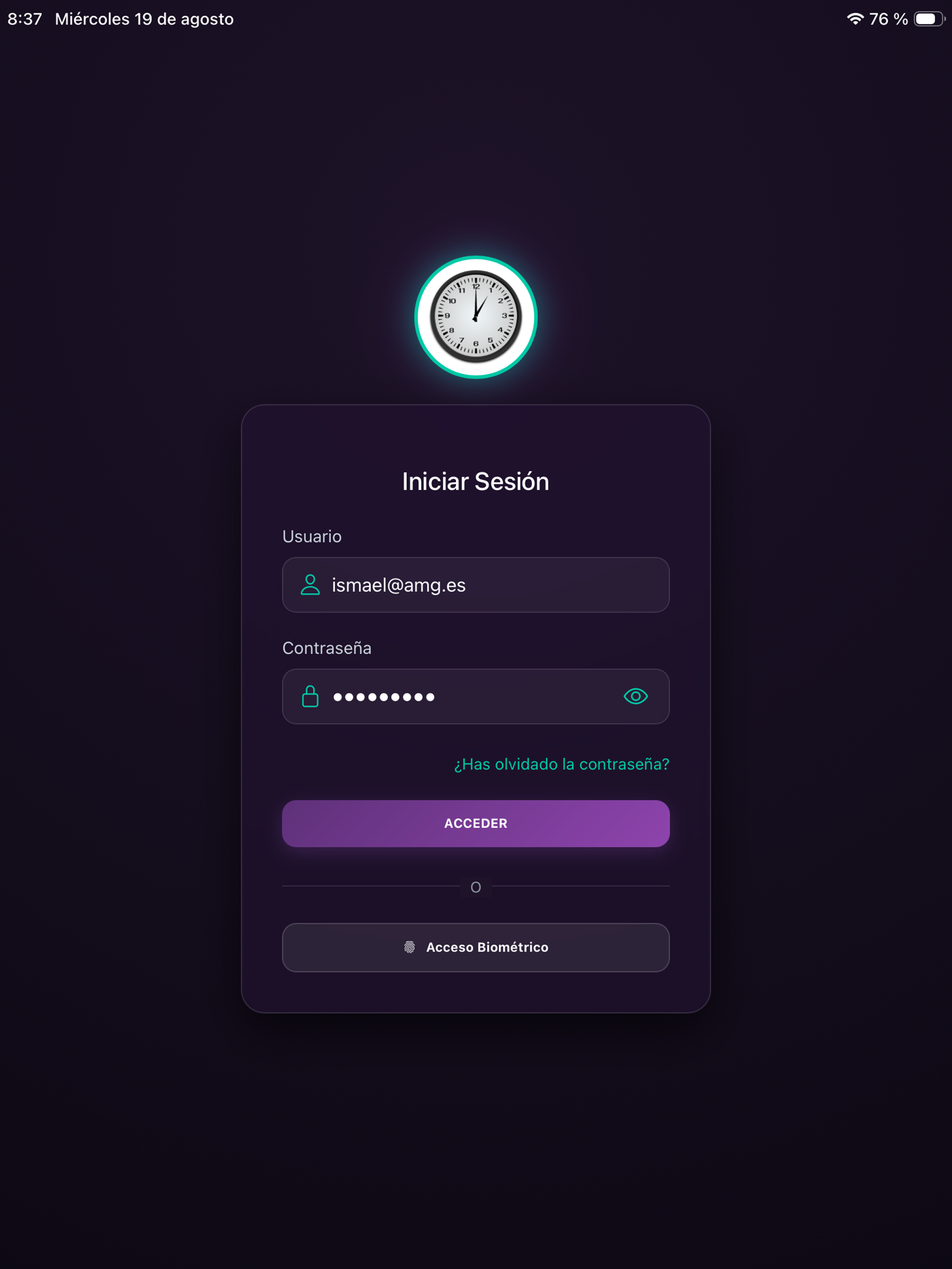 Controla tu horario screenshot 4