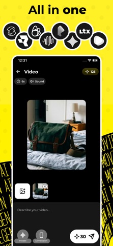 Moviegen AI Video Generator iPhone screenshot