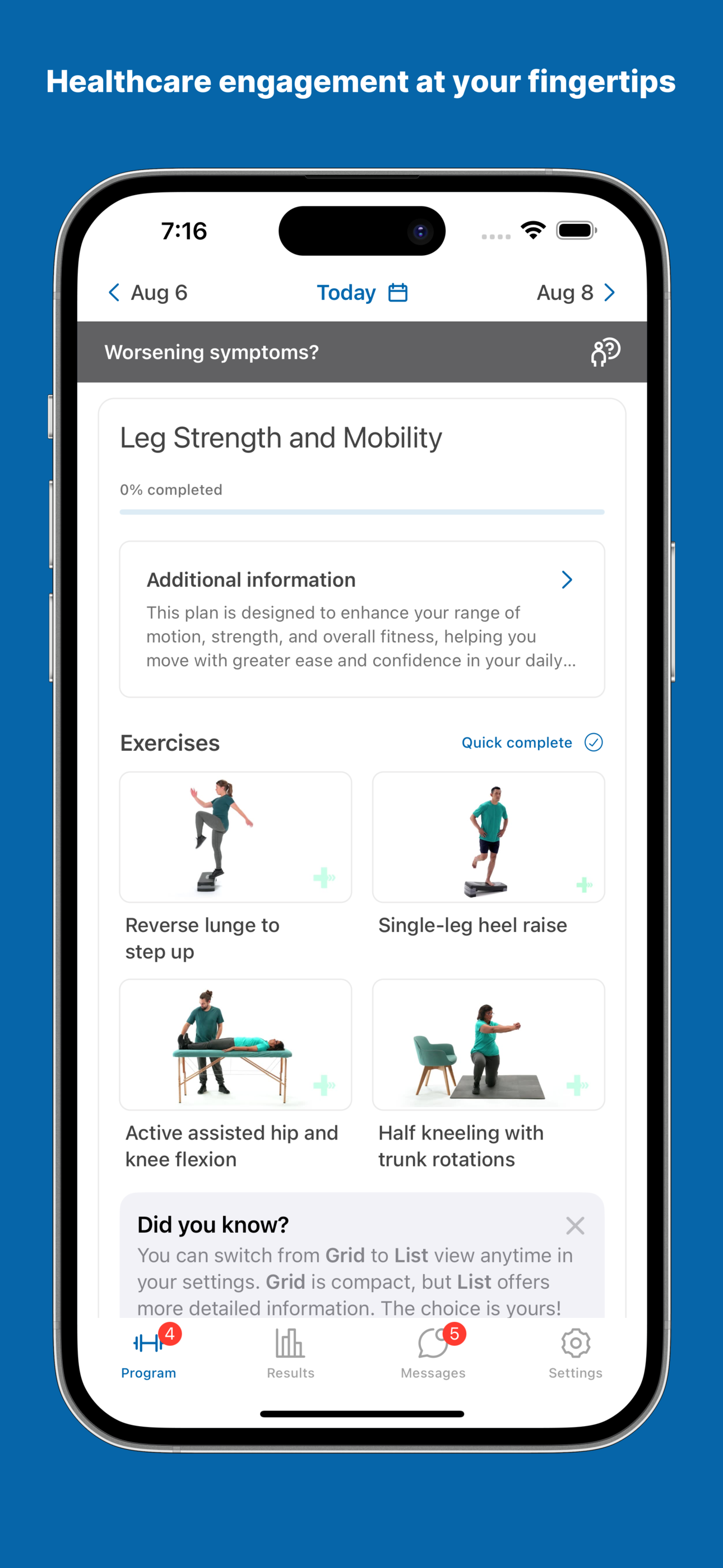 physio.coach by Medbase screenshot 4
