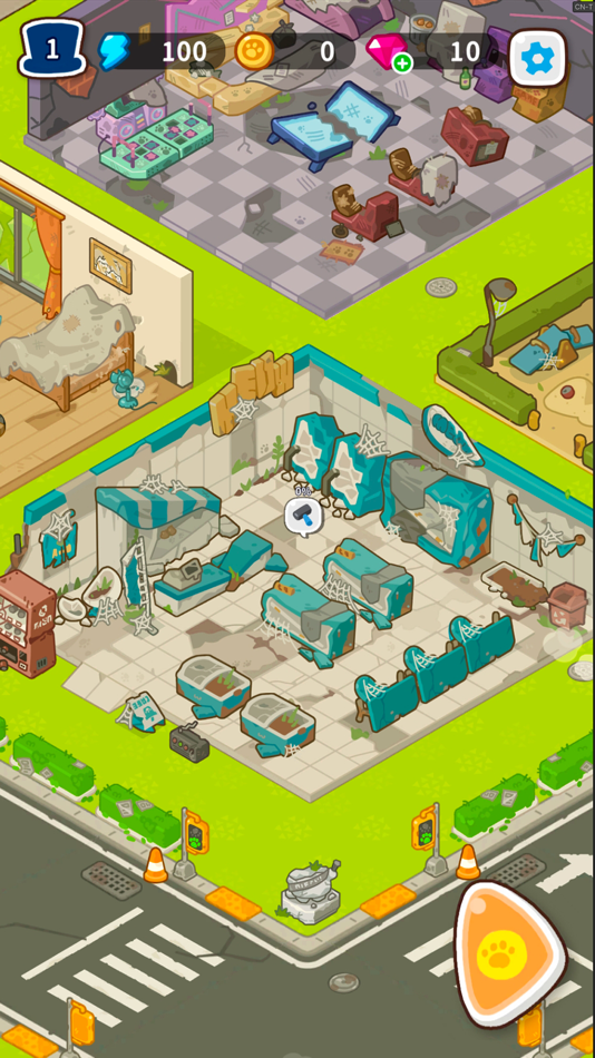 #8. Lazy Meow City (iOS) Ved: peropero