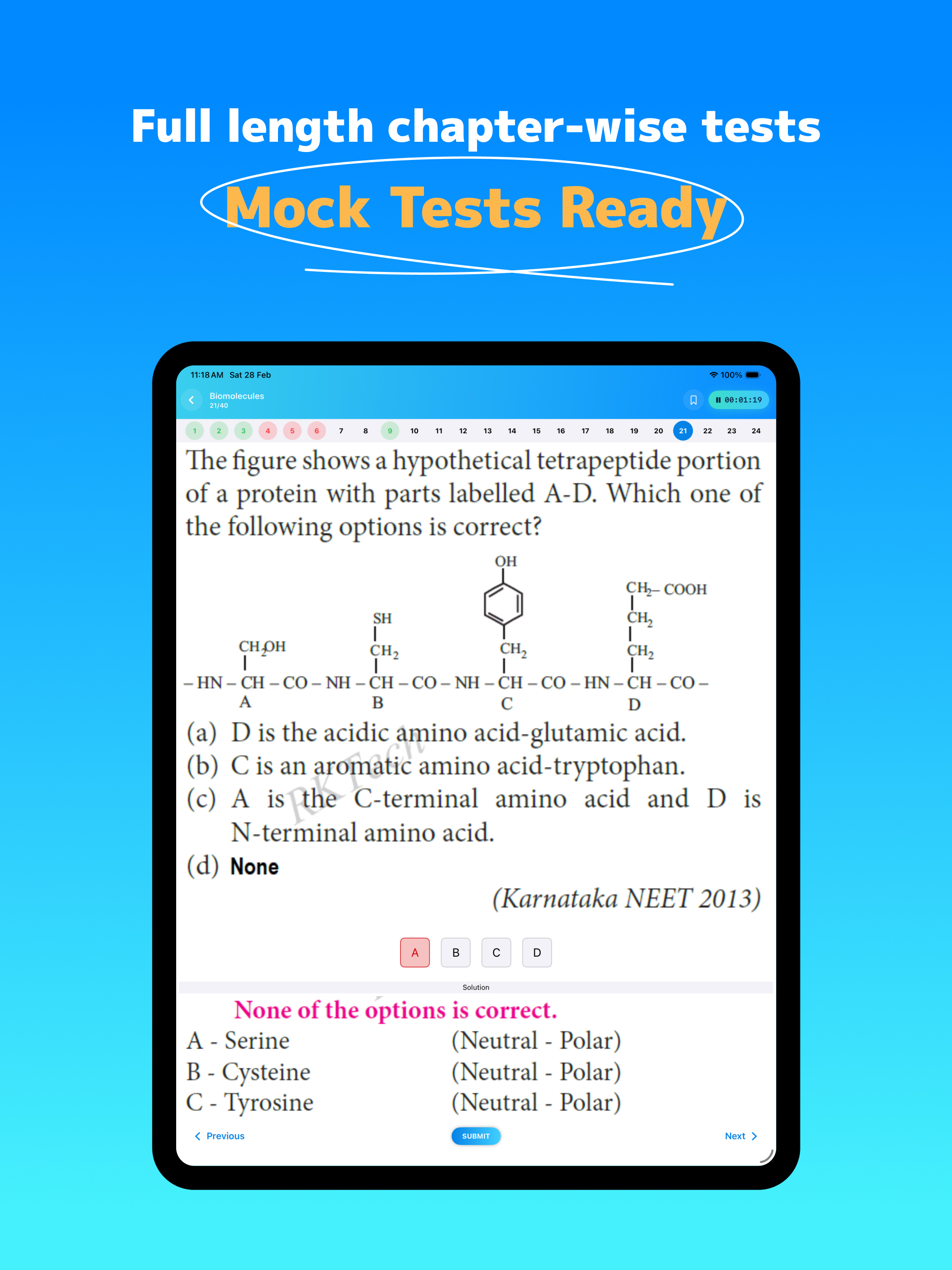 NEET Preparation - Test & PYQs screenshot 13