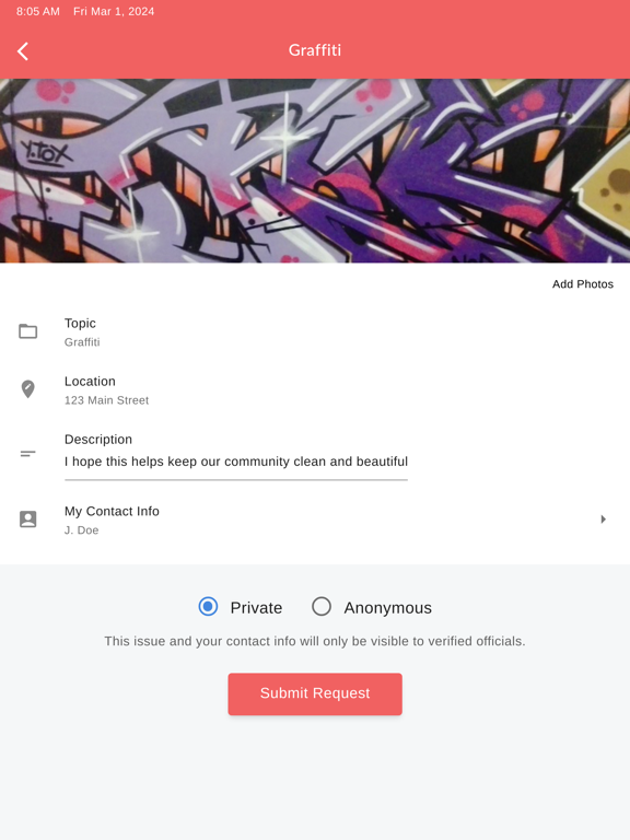 My Hermiston iPad screenshot 2 - Utilities app