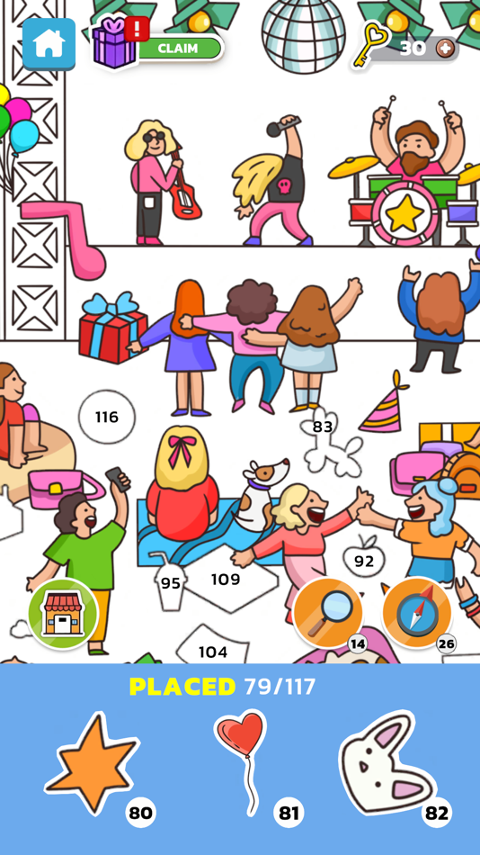 #3. Sticker Puzzle Color by Number (iOS) 由: Playcus Limited
