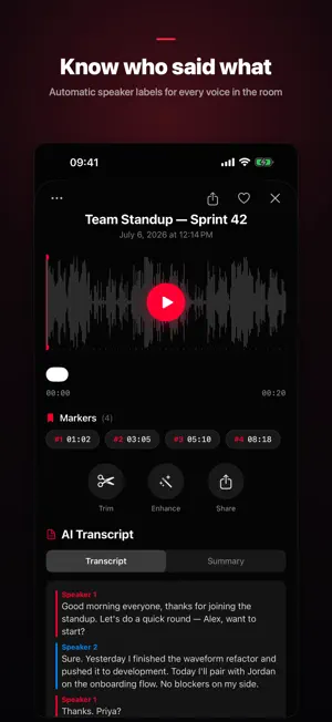 Pro Voice Recorder: AI Notes screenshot 2