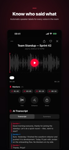 Pro Voice Recorder: AI Notes Screenshot 2 of 6