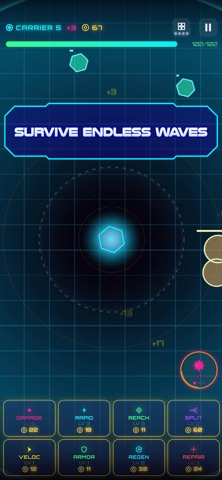 Neon Core - Idle Tower Defense Screenshot 3 of 8