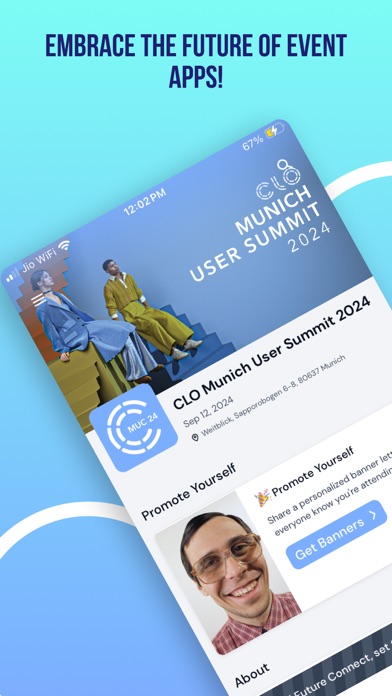 Screenshot 1 of CLO User Summits App