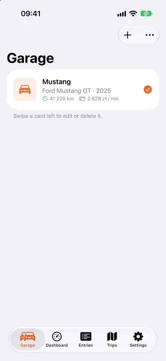 Motorly: Car Cost Tracker screenshot 8