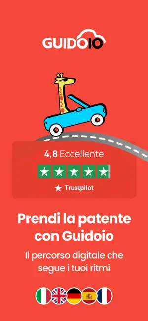 Guidoio: Quiz Patente B 2026 iPhone screenshot 1