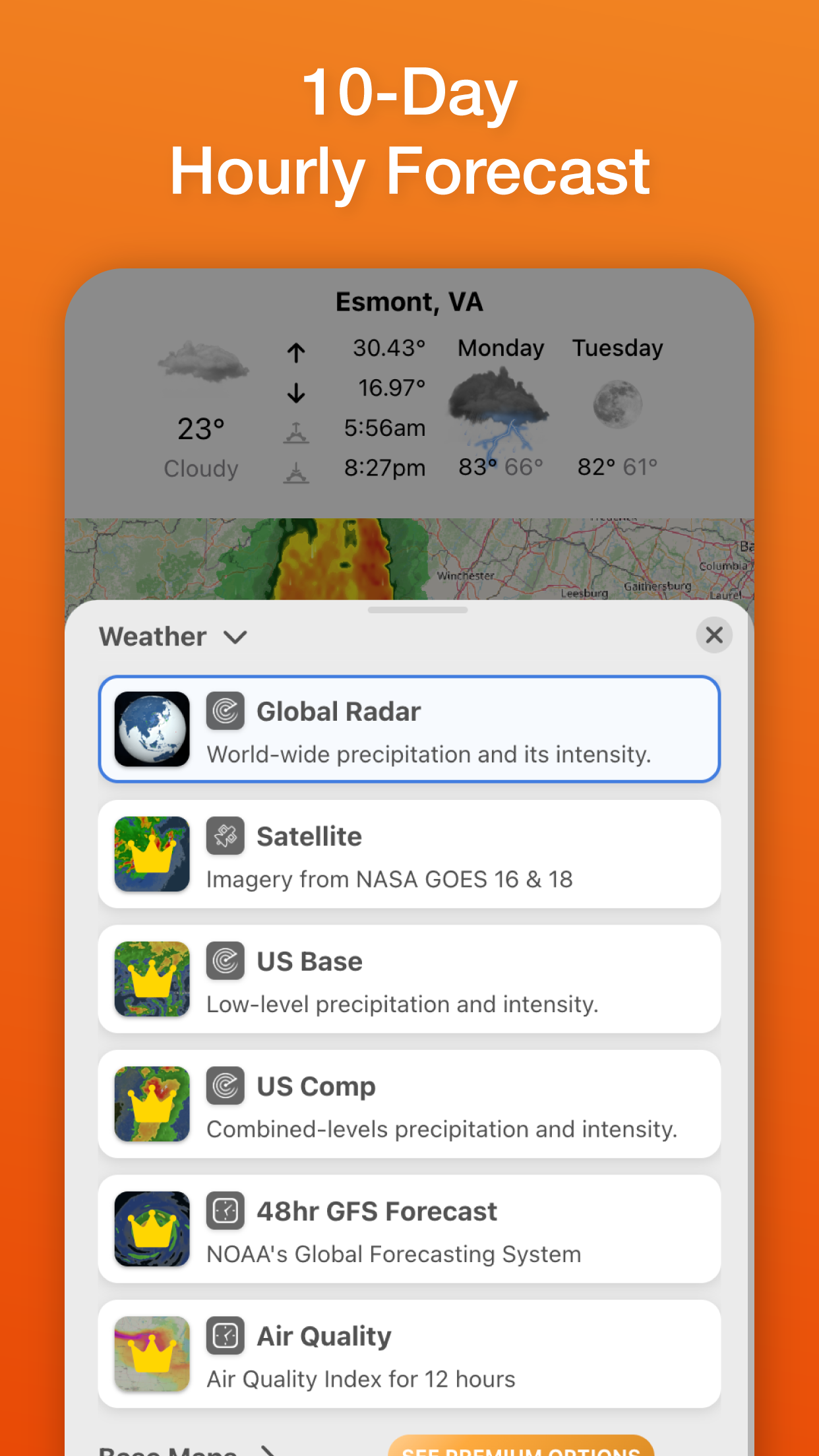 Radar Omega - Live Weather screenshot 3