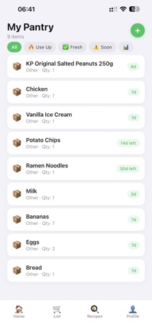 App screenshot