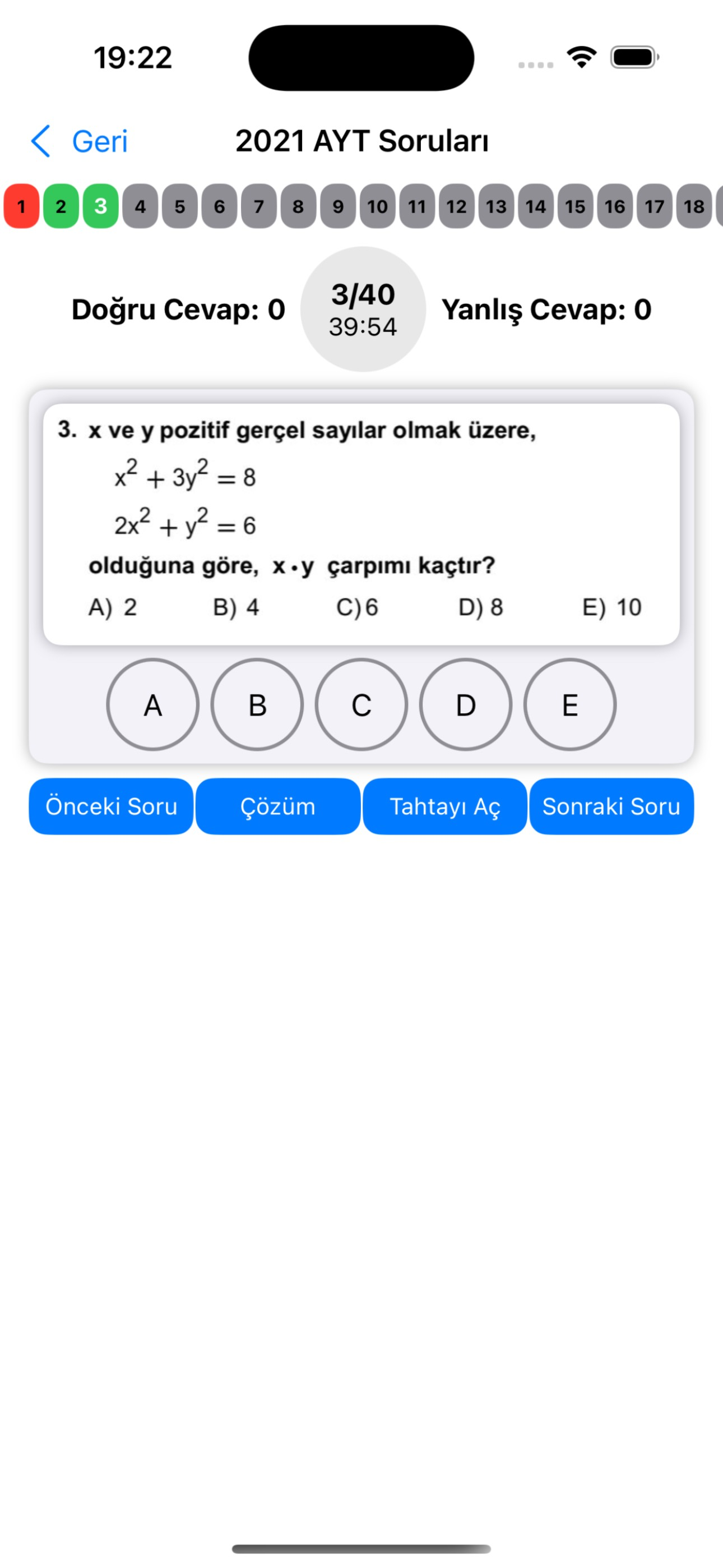YKS Soru Çöz screenshot 2