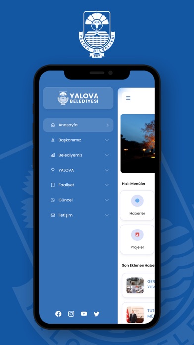 Yalova Belediyesi Screenshot