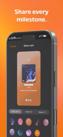 Music Scope - Artist Analytics iPhone screenshot