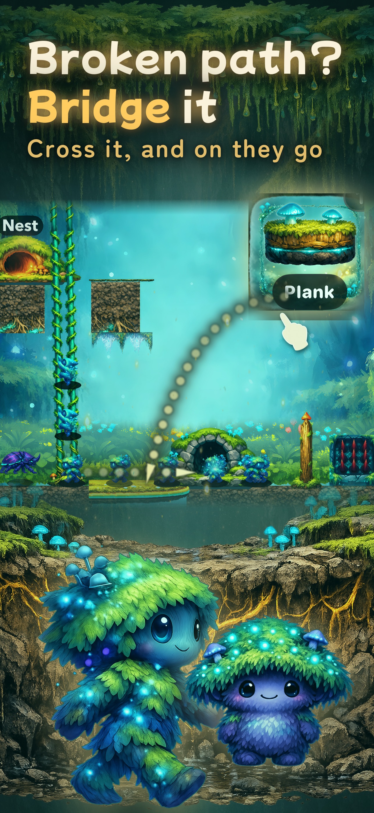 Screenshot 3 of Pathlings Mossglow