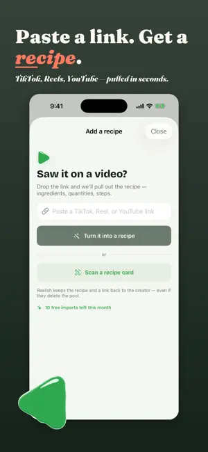 Reelish: Save Recipes & Video screenshot 2