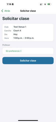 PlayPadel: Pádel Colombia iPhone screenshot
